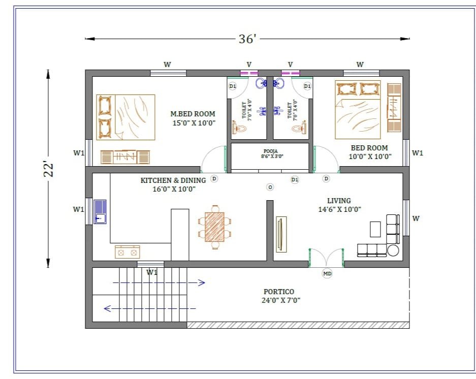 Villa Floor Plan