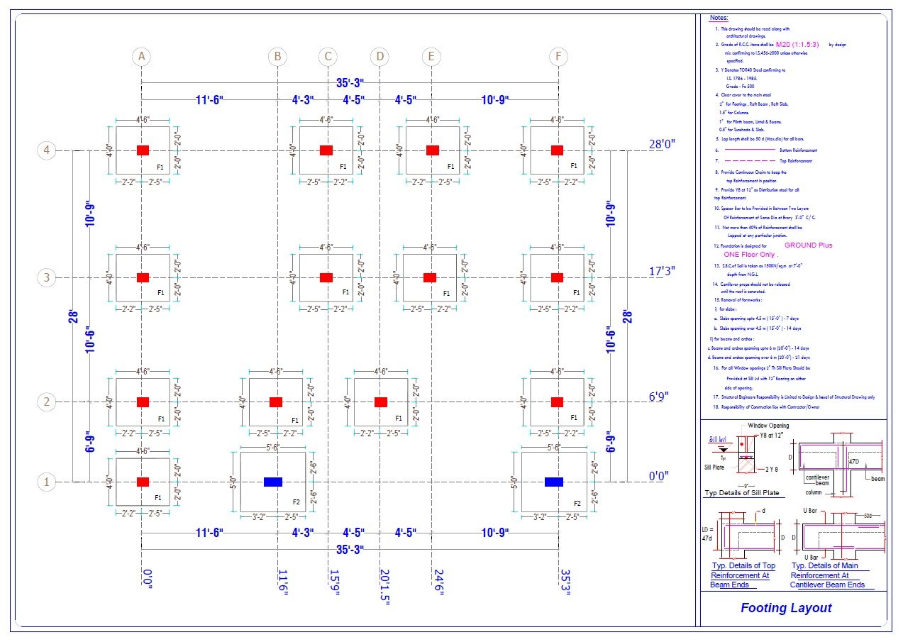 Structural Elevation Drawing